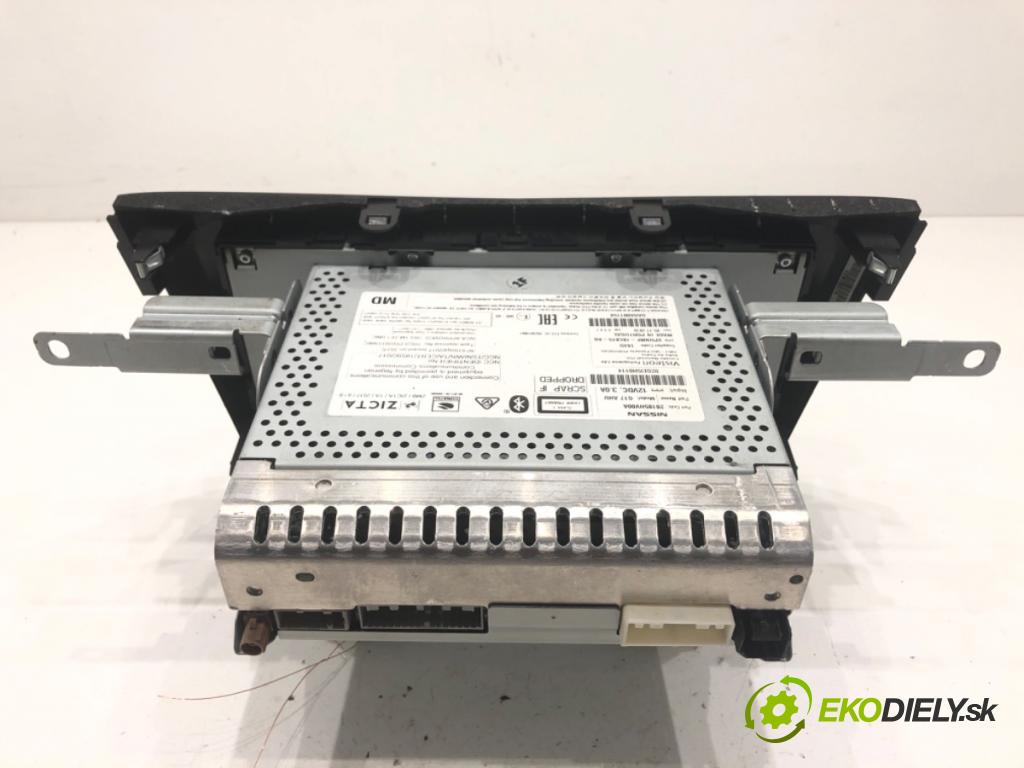 NISSAN QASHQAI J11 SUV 2018 85 kW 1.2 DIG-T 1197 RADIO 28185HV00A (Audio zariadenie)