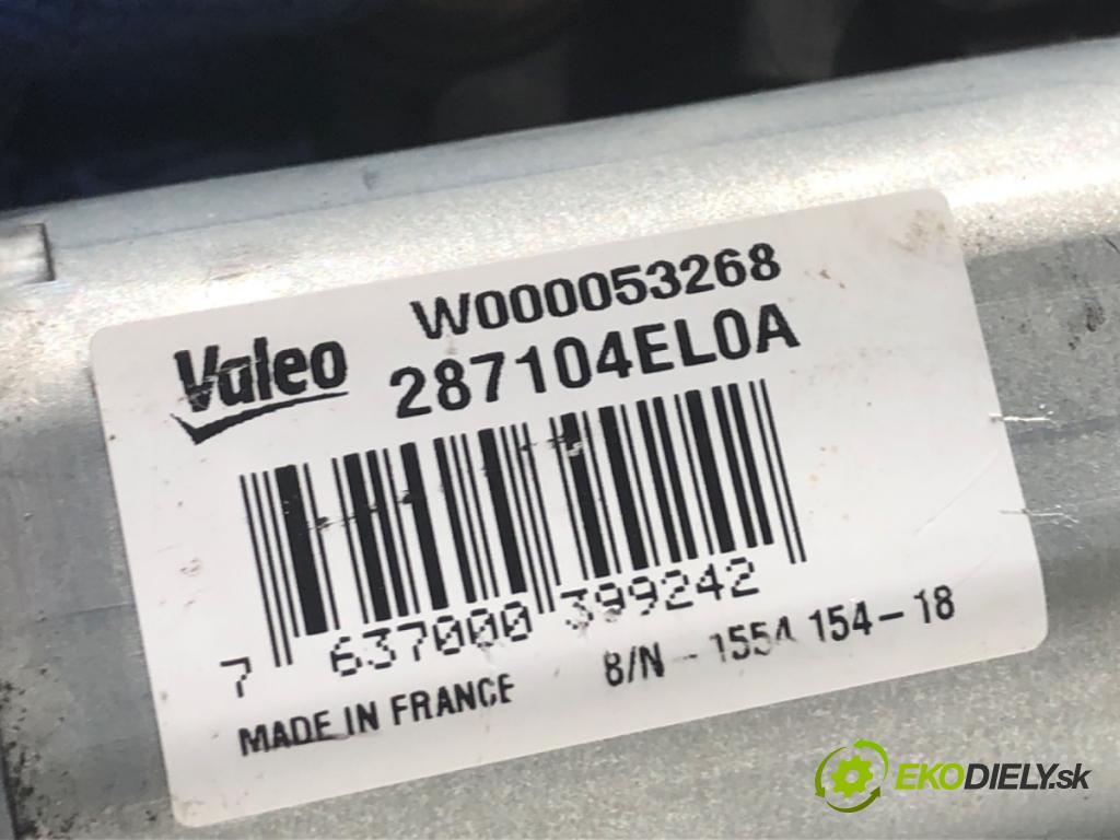 NISSAN QASHQAI J11 SUV 2018 85 kW 1.2 DIG-T 1197 motor stěračů zadní část 287104EL0A