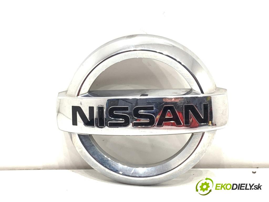 NISSAN QASHQAI J11 SUV 2018 85 kW 1.2 DIG-T 1197 znak přední část 62890HV00A