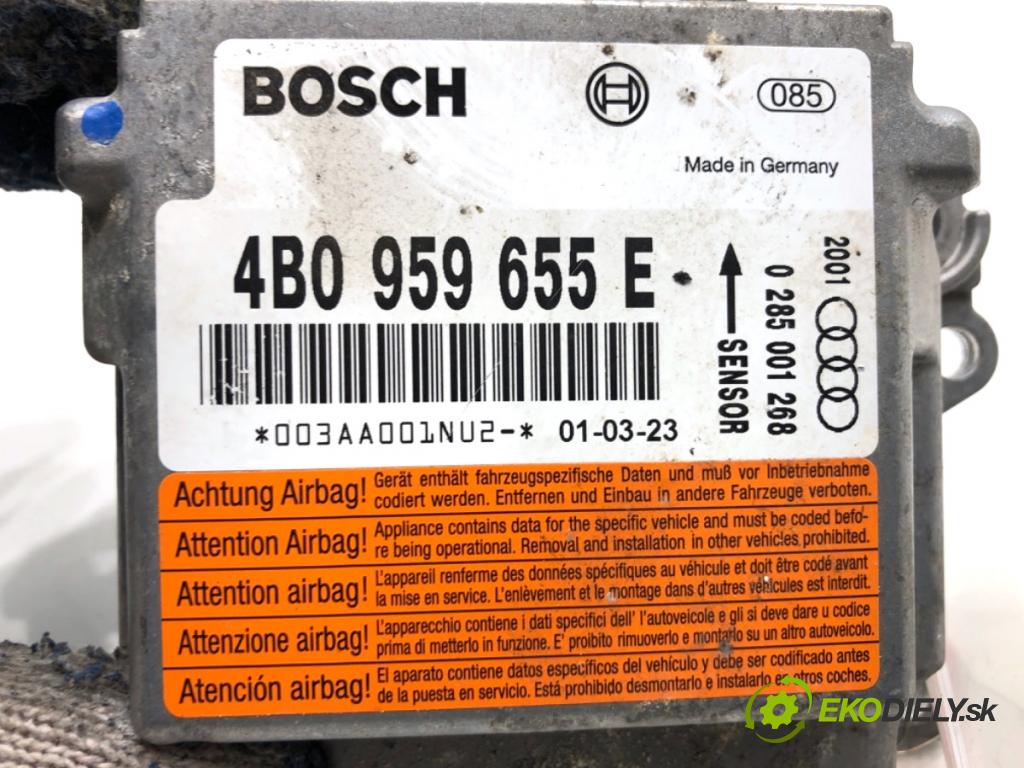 AUDI A6 C5 sedan 2001 110 kW 1.8 T quattro 1781 senzor airbag 4B0959655E (Snímač)