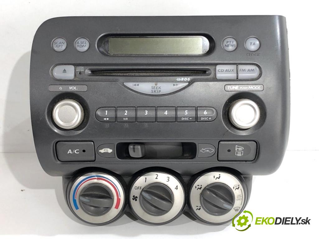 HONDA JAZZ II liftback 2005 57 kW 1.2 i-DSI (GD5, GE2) 1243 RADIO 39175 SAA-G120-M1 (Audio zariadenie)