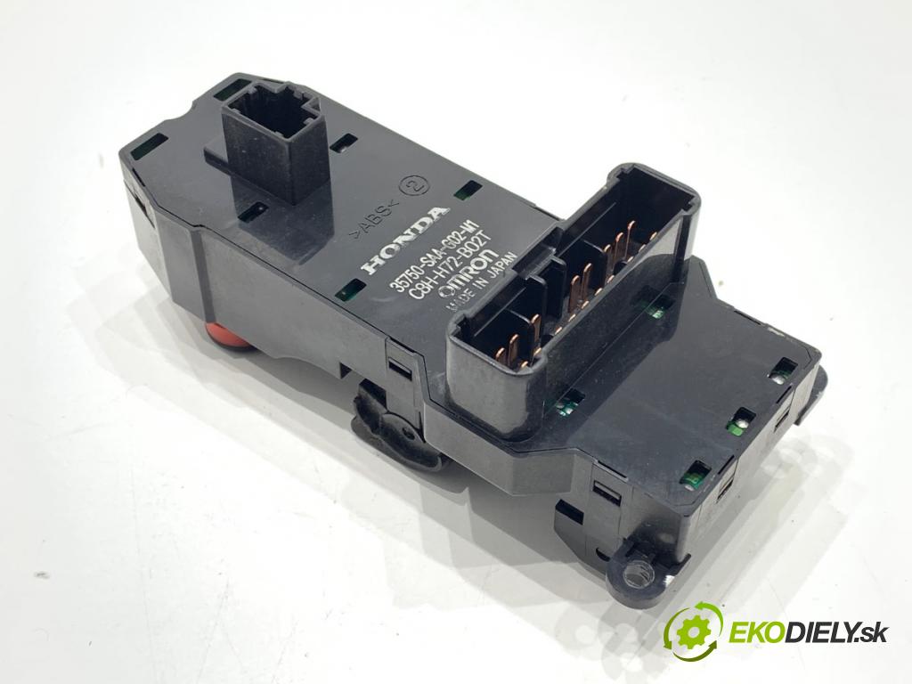 HONDA JAZZ II liftback 2005 57 kW 1.2 i-DSI (GD5, GE2) 1243 Prepínač okien 35750-SAA-G02-M1 (Prepínacie páčky pod volantom)