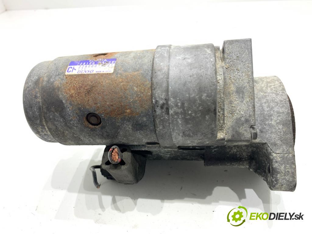 TOYOTA COROLLA E12 nadwozie wielkoprzestrzenne (MPV) 2002 66 kW 2.0 D-4D (CDE120_) 1995 Štartér 228000-9221 (Štartér)