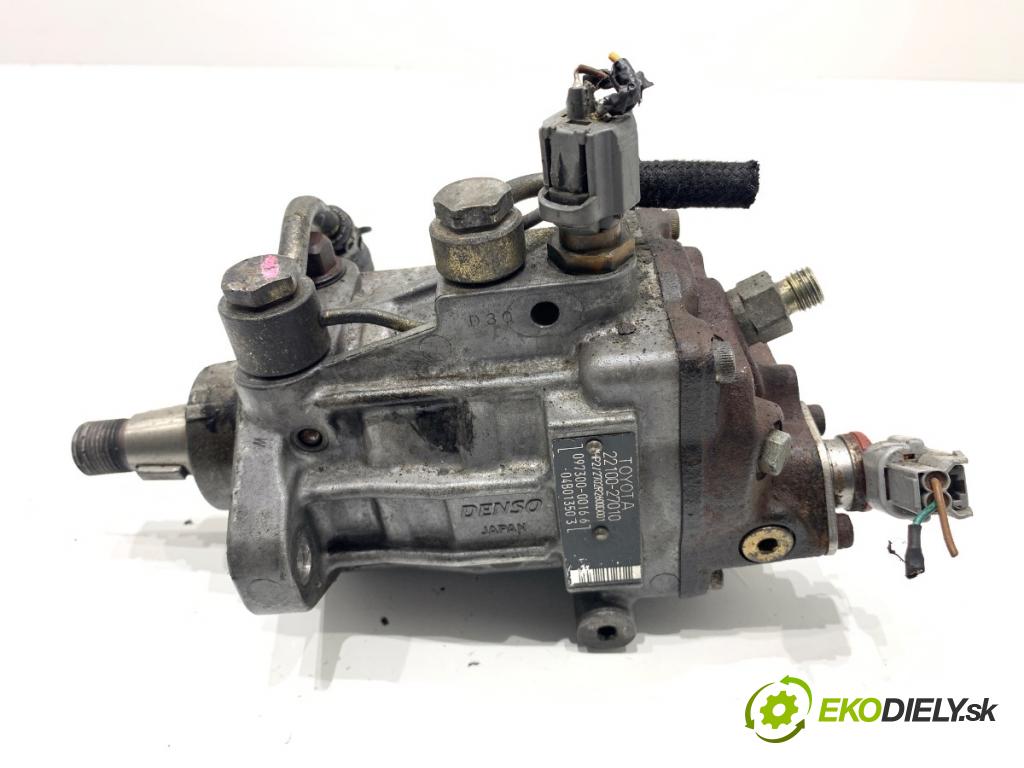 TOYOTA COROLLA E12 nadwozie wielkoprzestrzenne (MPV) 2002 66 kW 2.0 D-4D (CDE120_) 1995 Pumpa vstrekovacia 22100-27010 (Vstrekovacie čerpadlo)