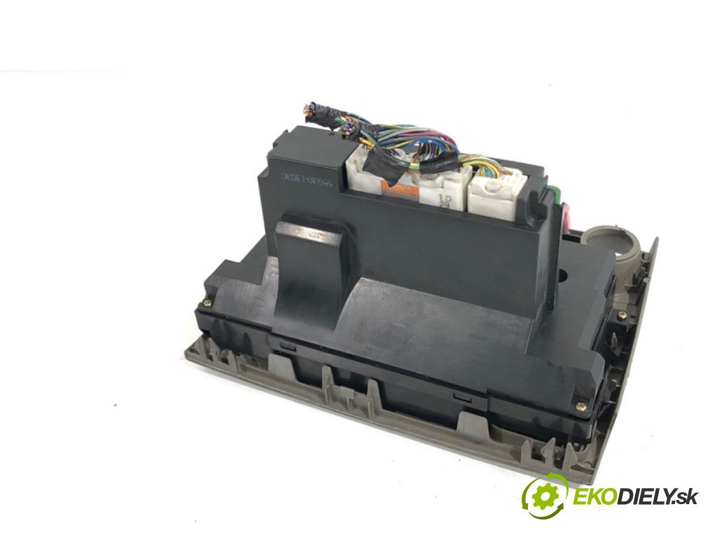 TOYOTA COROLLA E12 nadwozie wielkoprzestrzenne (MPV) 2002 66 kW 2.0 D-4D (CDE120_) 1995 Panel ovládania kúrenia  (Prepínacie páčky pod volantom)