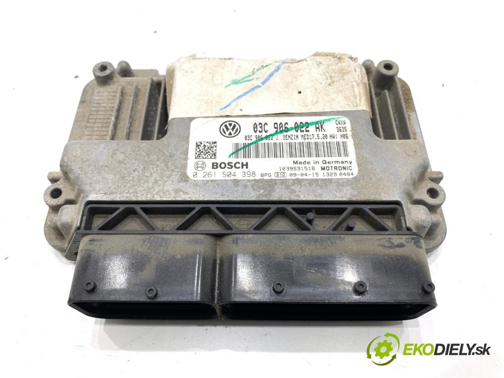VW GOLF V Kombi 2009 90 kW 1.4 TSI 1390 riadiaca jednotka Motor 03C906022AK (Riadiaca jednotka)
