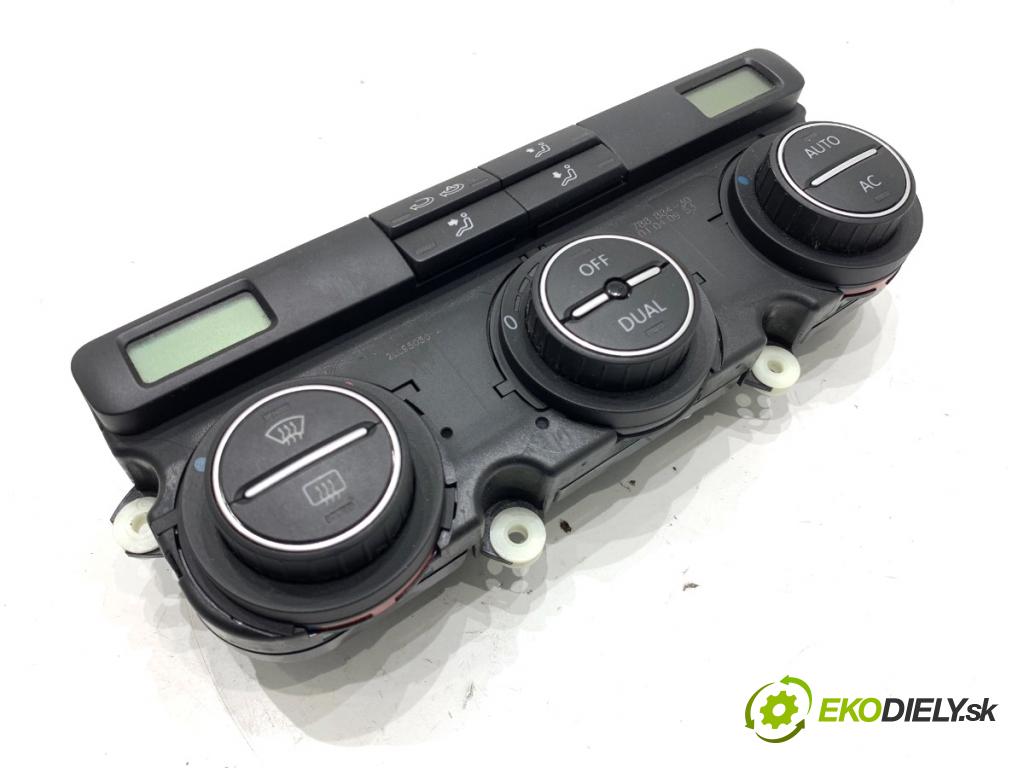 VW GOLF V Kombi 2009 90 kW 1.4 TSI 1390 Panel ovládania kúrenia 1K0907044CT (Prepínacie páčky pod volantom)