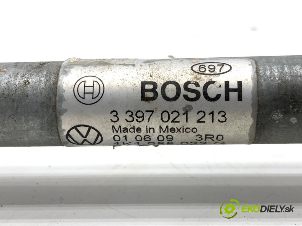 VW GOLF V Kombi 2009 90 kW 1.4 TSI 1390 Mechanizmus stieračov predný 1K1955119E (Motorček stieračov predný)