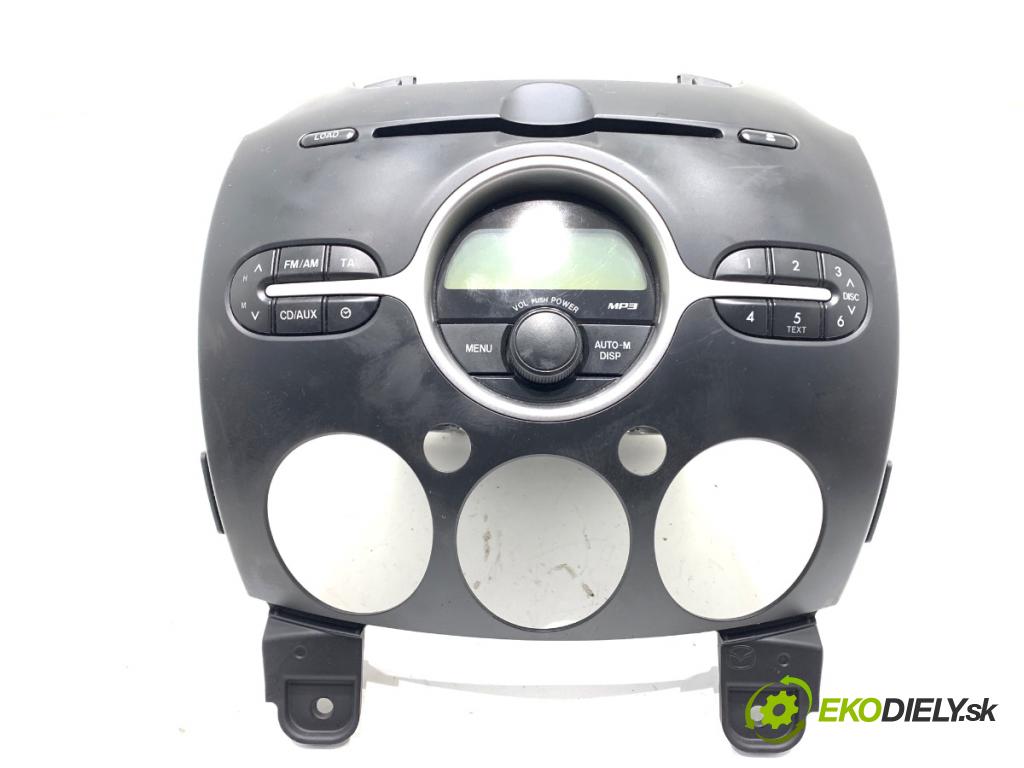 MAZDA 2 DE liftback 2008 63 kW 1.3 (DE3FS) 1349 RADIO 14797629 (Audio zariadenie)