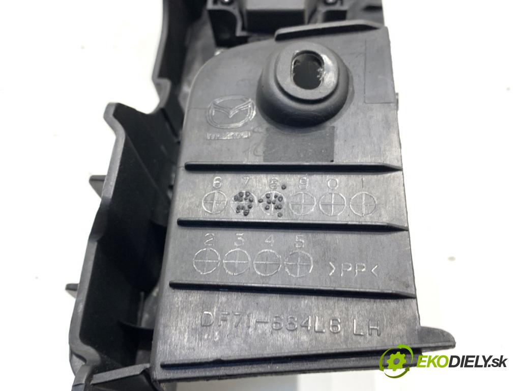 MAZDA 2 DE liftback 2008 63 kW 1.3 (DE3FS) 1349 Prepínač okien DF71684L6 (Prepínacie páčky pod volantom)