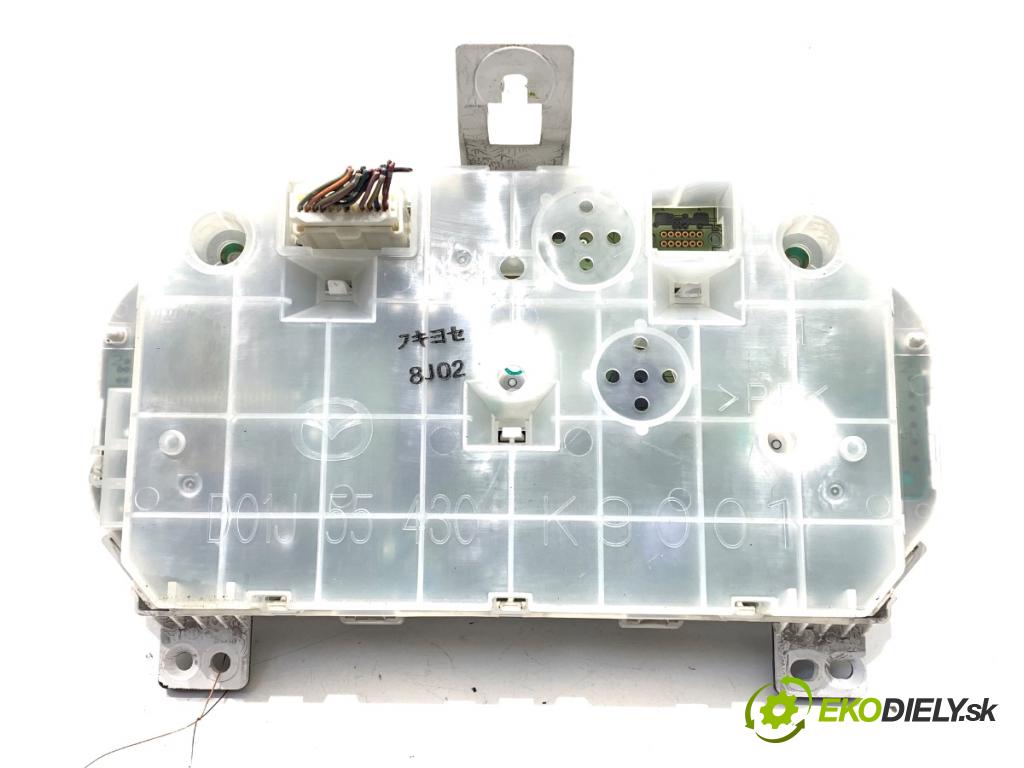 MAZDA 2 DE liftback 2008 63 kW 1.3 (DE3FS) 1349 Prístrojovka (Prístrojová doska)