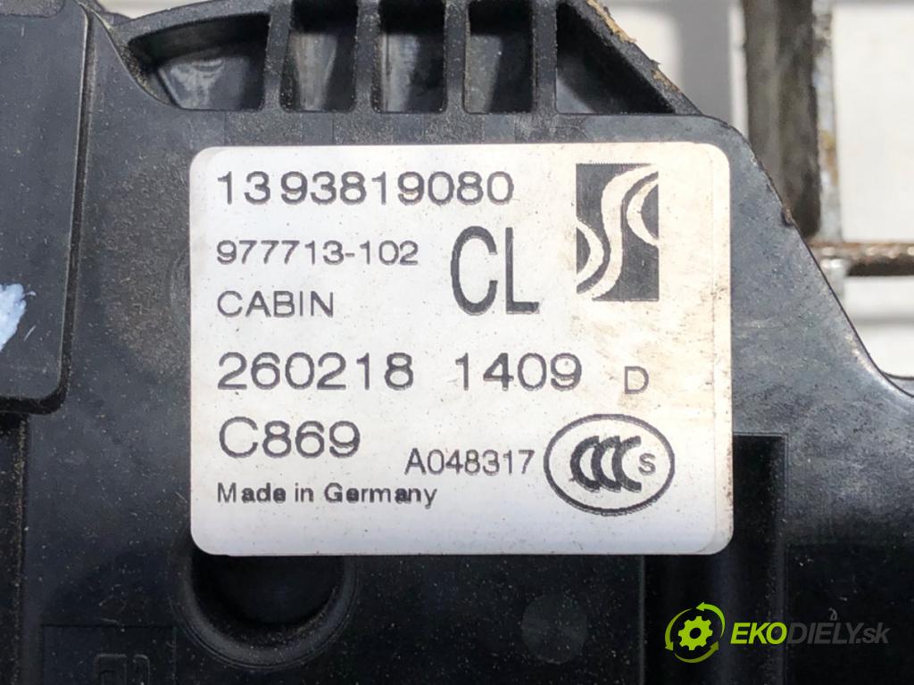 CITROEN JUMPER II Platforma / podwozie 2018 120 kW 2.0 BlueHDi 160 1997 zámok dveře pravý přední část 1393819080