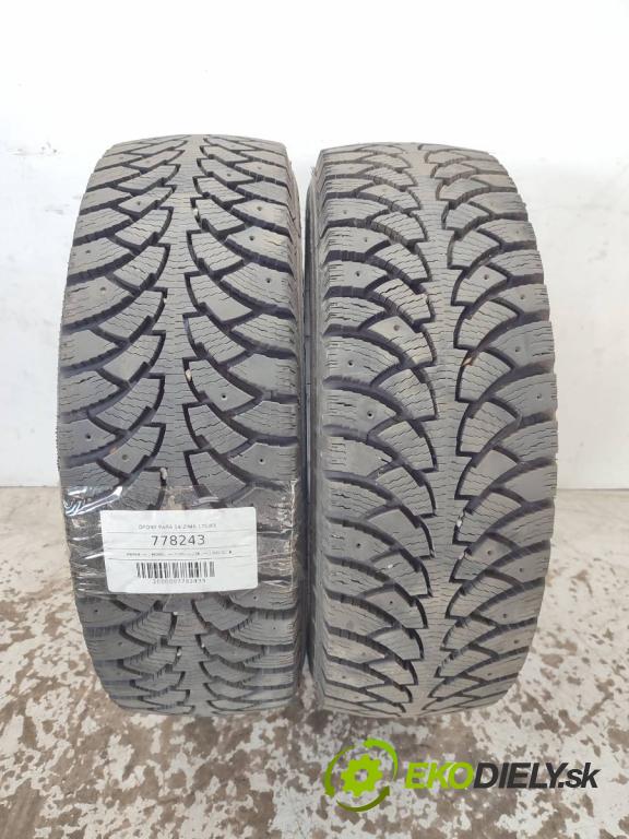 --- ---      PNEUMATIKY: PARA: 14 zima 175/65 