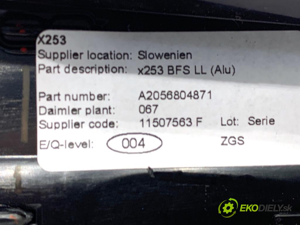 MERCEDES-BENZ GLC SUV 2020 143 kW 220 d 4-matic (253.915) 1950 lišty kryt A2056804871 (Lišta)