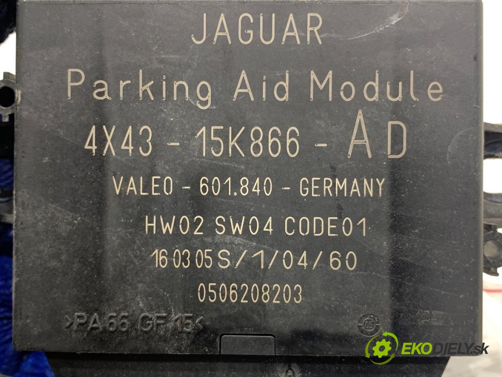 JAGUAR X-TYPE I sedan 2005 96 kW 2.0 D 1998 Modul PDC 4X43-15K866-AD (Riadiaca jednotka ostatné)
