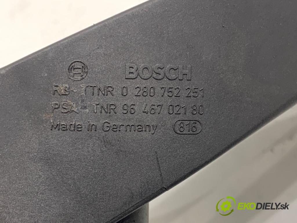 CITROEN C3 I liftback 2003 54 kW 1.4 i 1360 Potenciometer plynu 9646702180 (Potenciometer plynového pedálu)