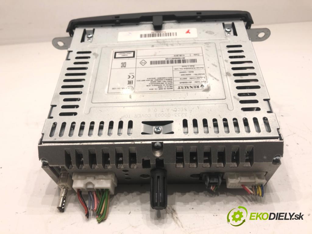 DACIA DOKKER nadwozie wielkoprzestrzenne (MPV) 2015 61 kW 1.6 1598 RADIO 281150954R (Audio zariadenie)