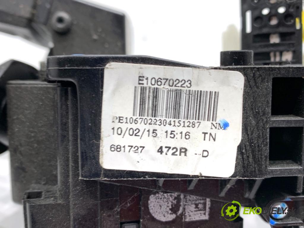 DACIA DOKKER nadwozie wielkoprzestrzenne (MPV) 2015 61 kW 1.6 1598 Prepínač kombinovaný 681727472R (Prepínacie páčky pod volantom)