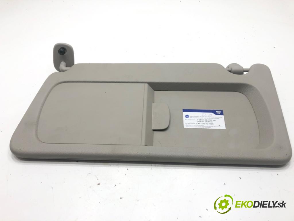 DACIA DOKKER nadwozie wielkoprzestrzenne (MPV) 2015 61 kW 1.6 1598 clona sluneční levý