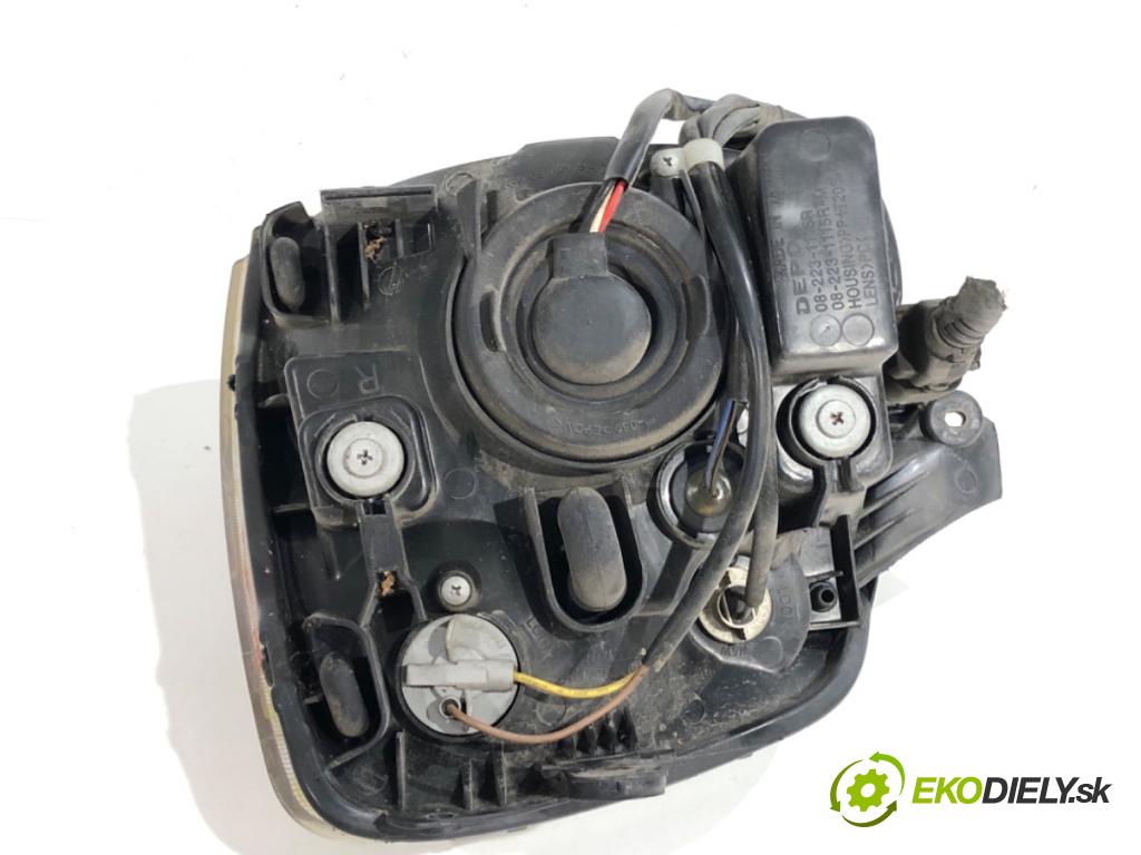 KIA PICANTO I liftback 2005 48 kW 1.1 1086 světlomet pravý přední část