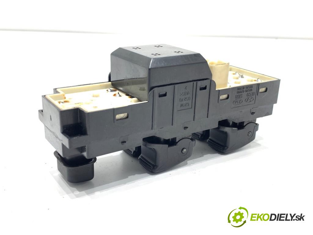 KIA PICANTO I liftback 2005 48 kW 1.1 1086 Prepínač okien 93570-07200 (Prepínacie páčky pod volantom)