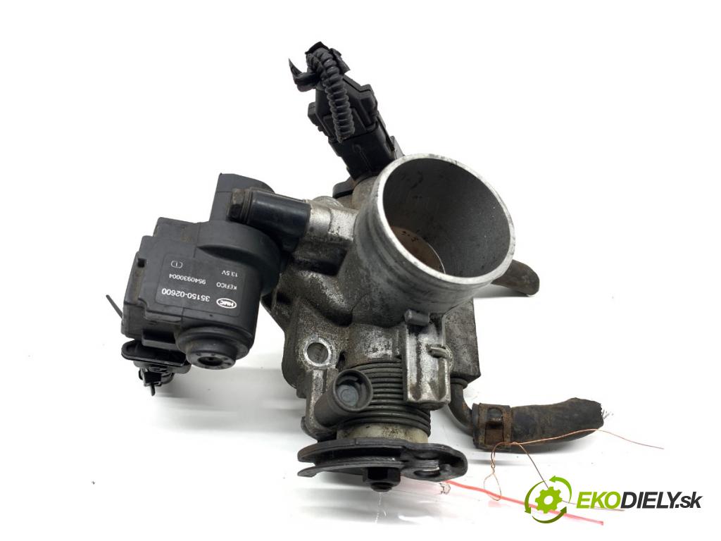 KIA PICANTO I liftback 2005 48 kW 1.1 1086 Škrtiaca klapka 35150-02600 (Škrtiaca klapka)