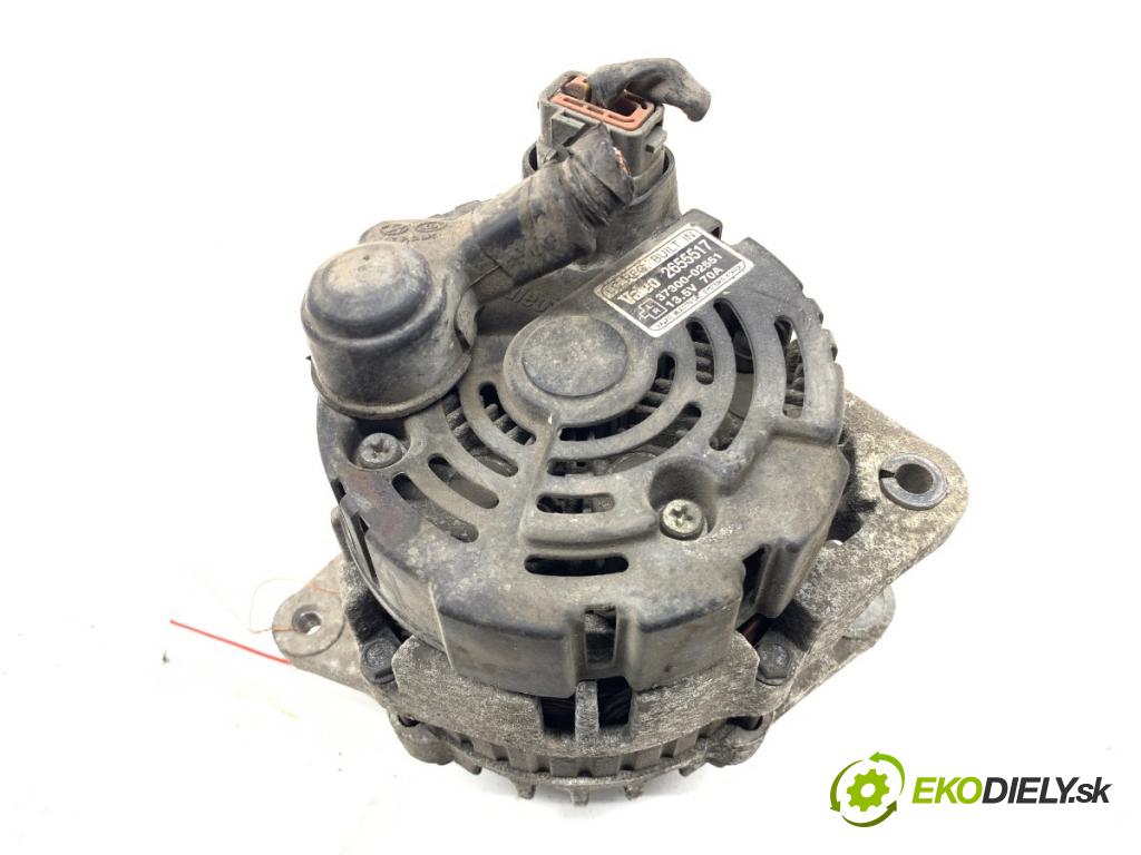 KIA PICANTO I liftback 2005 48 kW 1.1 1086 Alternátor 2655517 (Alternátor)