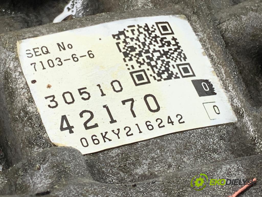 TOYOTA RAV 4 III SUV 2006 125 kW 2.4 4WD (ACA31, ACA33) 2362 Prevodovka JTMZD33V2 (Prevodovka)