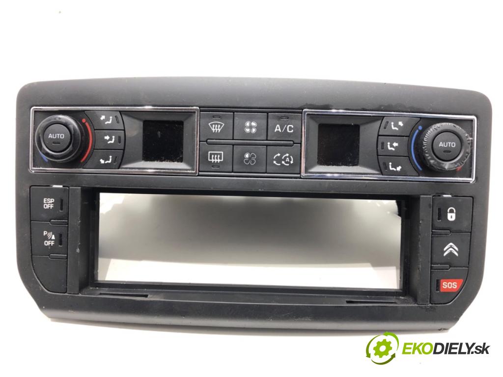 CITROEN C5 III Kombi 2013 120 kW 2.0 HDi 165 1997 Panel ovládania kúrenia 96715288ZD (Prepínacie páčky pod volantom)
