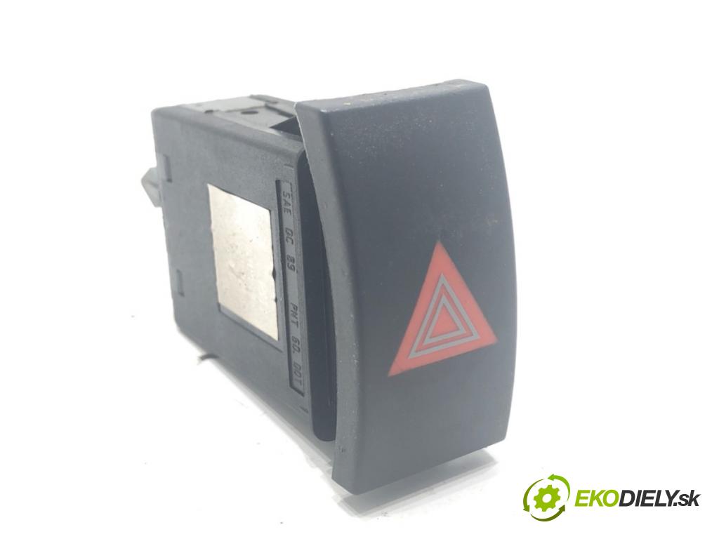 SKODA SUPERB I sedan 2003 96 kW 1.9 TDI 1896 Spínač svetiel výstražných (núdzových)  (Prepínacie páčky pod volantom)