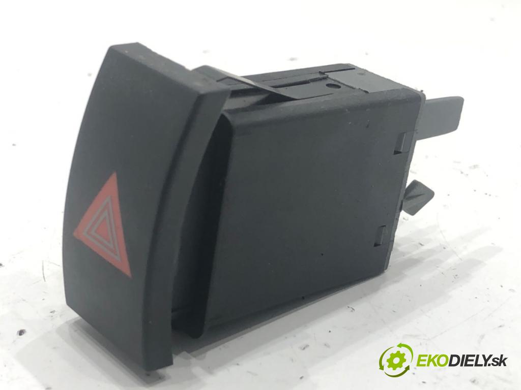 SKODA SUPERB I sedan 2003 96 kW 1.9 TDI 1896 Spínač svetiel výstražných (núdzových)  (Prepínacie páčky pod volantom)