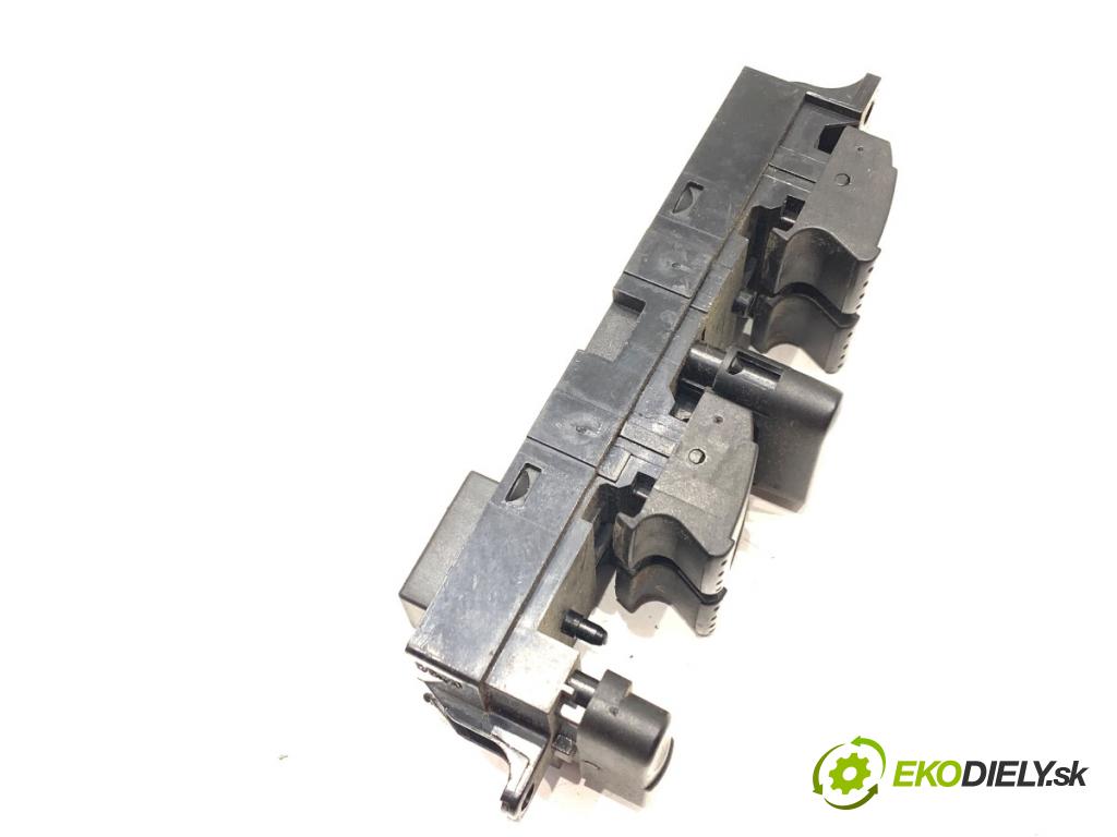 SKODA SUPERB I sedan 2003 96 kW 1.9 TDI 1896 Prepínač okien 1J4959857C (Prepínacie páčky pod volantom)