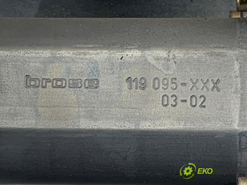 SKODA SUPERB I sedan 2003 96 kW 1.9 TDI 1896 mechanismus okna levý zadní část