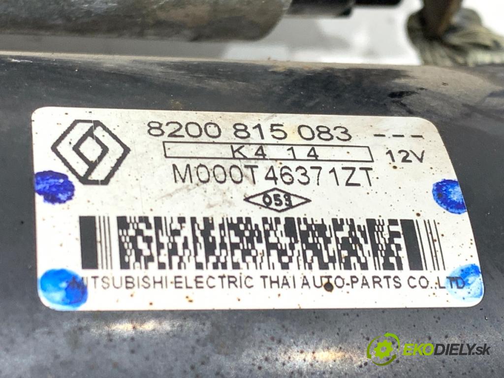 DACIA DOKKER nadwozie wielkoprzestrzenne (MPV) 2015 61 kW 1.6 1598 Štartér 8200815083 (Štartér)