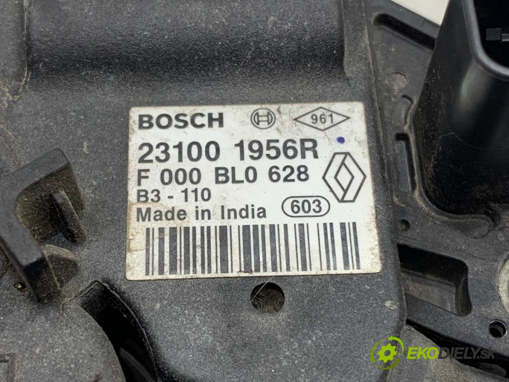 DACIA DOKKER nadwozie wielkoprzestrzenne (MPV) 2015 61 kW 1.6 1598 Alternátor 231001956R (Alternátor)