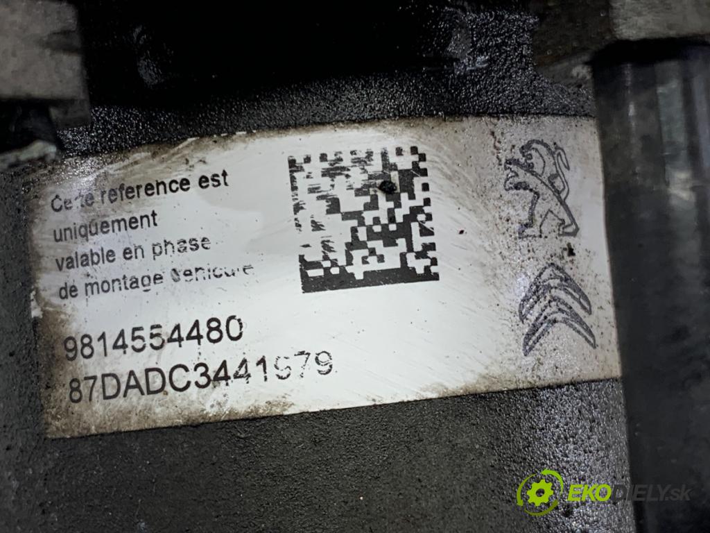 CITROEN BERLINGO II Nadwozie pełne/minivan 2016 73 kW 1.6 BlueHDi 100 1560 Pumpa ABS 9814554480 (Pumpa ABS)
