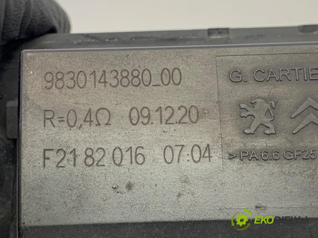 CITROEN BERLINGO II Nadwozie pełne/minivan 2016 73 kW 1.6 BlueHDi 100 1560 Modul ventilátora 9830143880