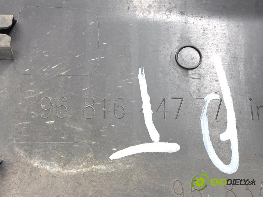 CITROEN BERLINGO II Nadwozie pełne/minivan 2016 73 kW 1.6 BlueHDi 100 1560 lišta dveře pravý zadní část 9681644777