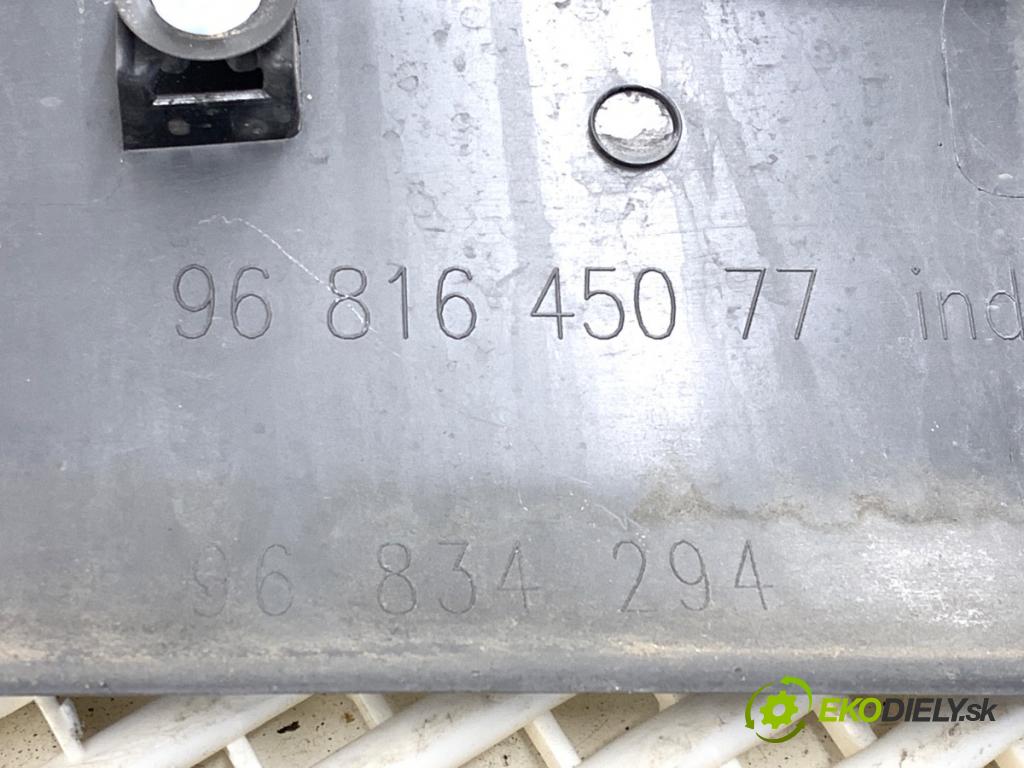 CITROEN BERLINGO II Nadwozie pełne/minivan 2016 73 kW 1.6 BlueHDi 100 1560 lišta dveře levý zadní část 9681645077