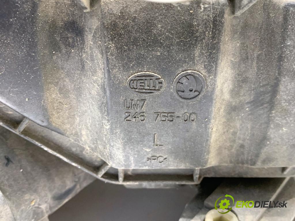 SKODA SUPERB I sedan 2003 96 kW 1.9 TDI 1896 světlomet levý přední část