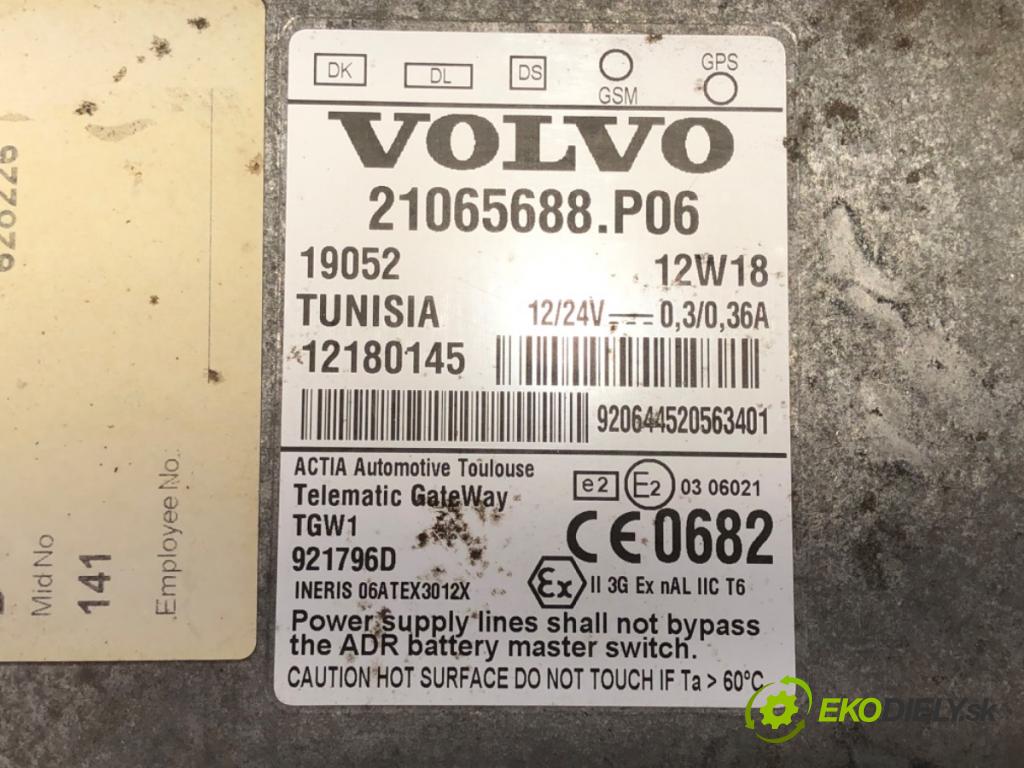 VOLVO FH Ciągnik siodłowy 2012 338 kW 460 338 kW [460 KM] olej napędowy 2005 - 2022 12800 modul řídící jednotka 21065688