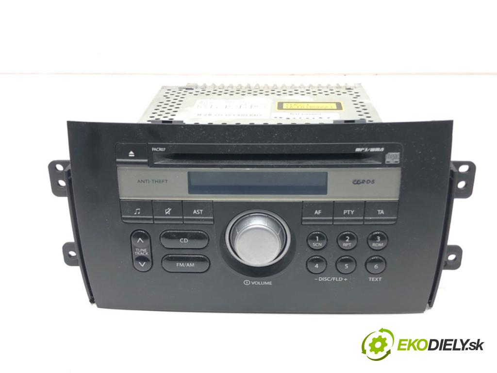 SUZUKI SX4 liftback 2008 79 kW 1.6 VVT 4x4 (RW 416) 1586 RADIO 39101-79JB (Audio zariadenie)