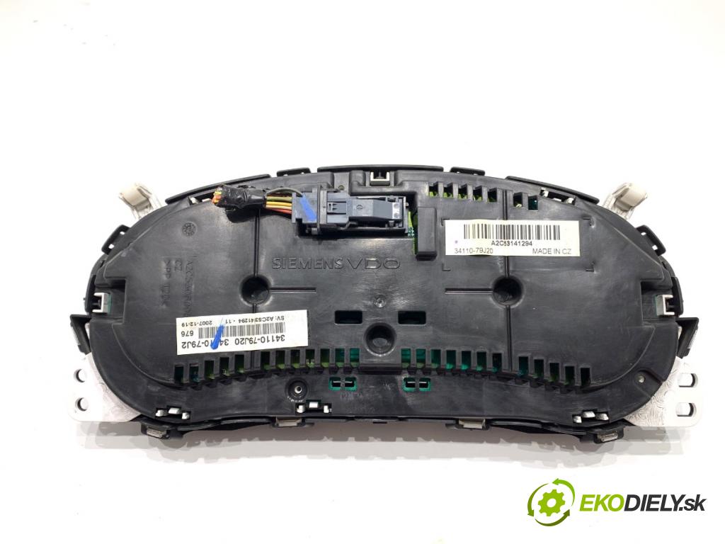 SUZUKI SX4 liftback 2008 79 kW 1.6 VVT 4x4 (RW 416) 1586 Prístrojovka 34110-79J20 (Prístrojová doska)