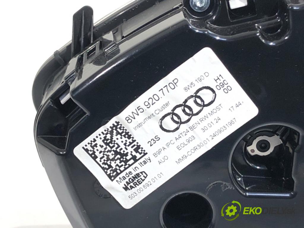 AUDI A4 B9 sedan 2024 110 kW 35 TFSI Mild Hybrid 1984 prístrojovka 8W5920770P (Přístrojová deska)