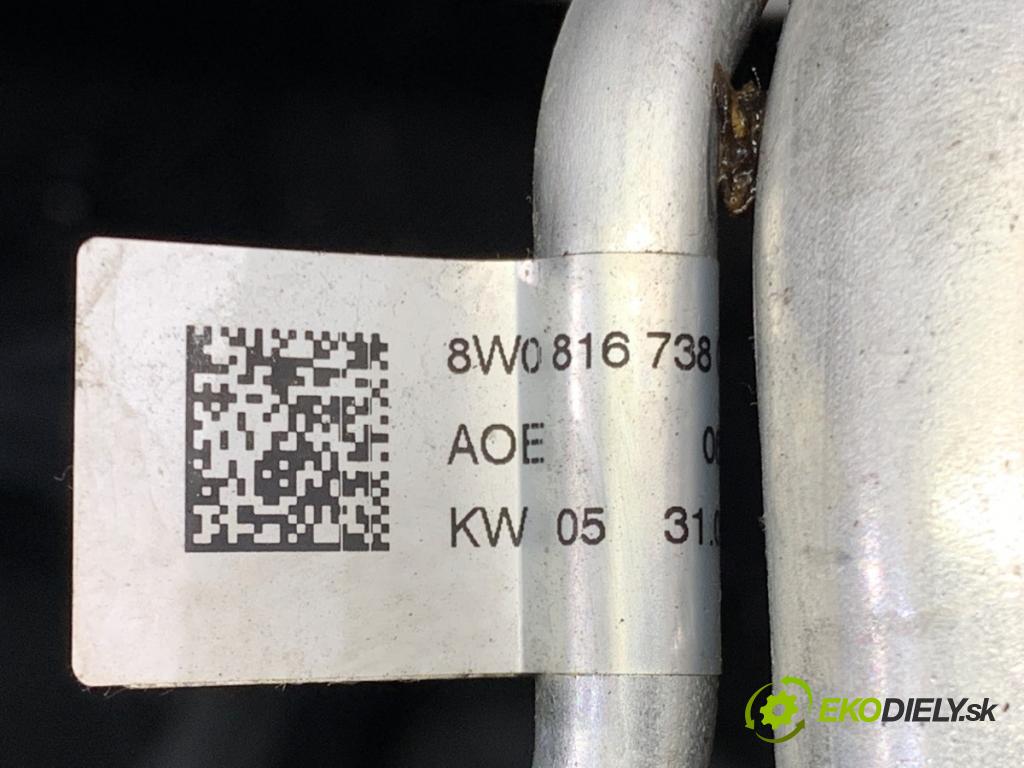 AUDI A4 B9 sedan 2024 110 kW 35 TFSI Mild Hybrid 1984 rúrka klimatizácie 8W0816738 (Rúrka klimatizácie)