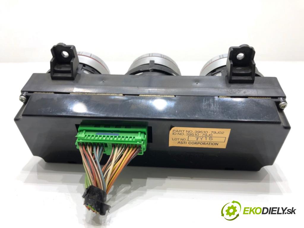 SUZUKI SX4 liftback 2008 79 kW 1.6 VVT 4x4 (RW 416) 1586 Panel ovládania kúrenia 39510-79J02 (Prepínacie páčky pod volantom)