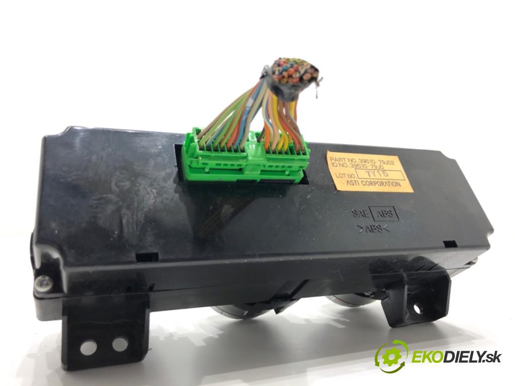 SUZUKI SX4 liftback 2008 79 kW 1.6 VVT 4x4 (RW 416) 1586 Panel ovládania kúrenia 39510-79J02 (Prepínacie páčky pod volantom)