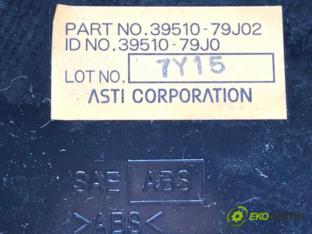 SUZUKI SX4 liftback 2008 79 kW 1.6 VVT 4x4 (RW 416) 1586 Panel ovládania kúrenia 39510-79J02 (Prepínacie páčky pod volantom)