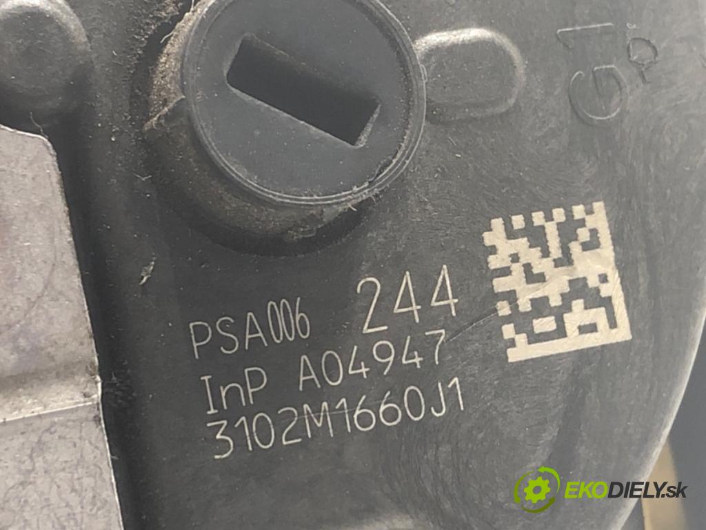 CITROEN C3 II liftback 2012 54 kW 1.4 1360 zámok dveře levý přední část 006244