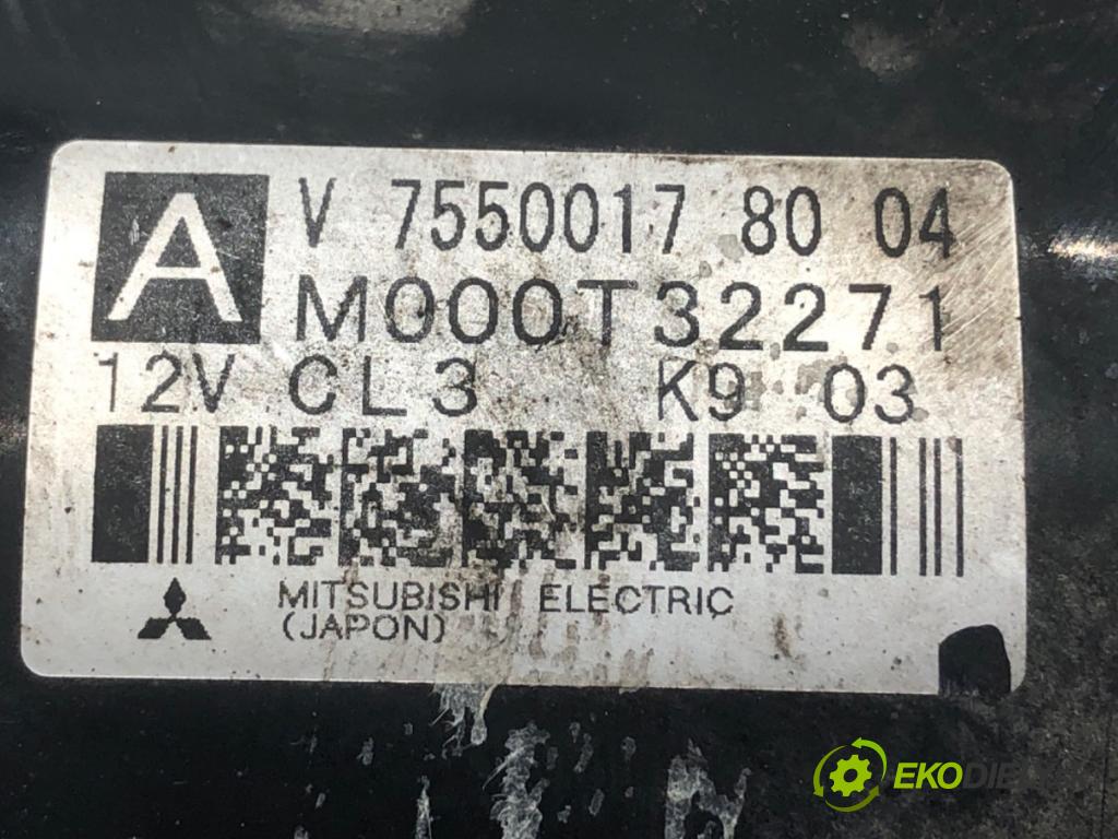 CITROEN C3 II liftback 2012 54 kW 1.4 1360 Štartér M000T32271 (Štartér)